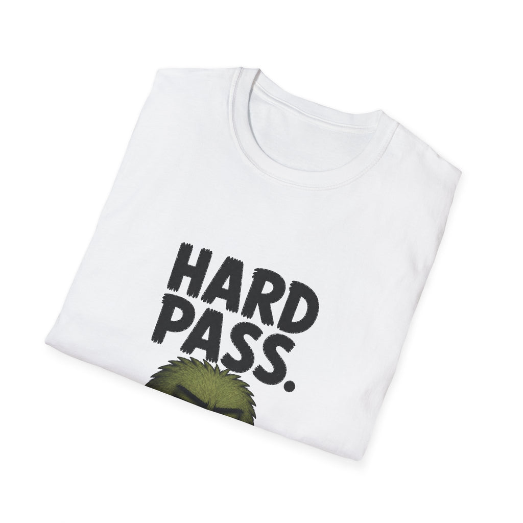 Hard Pass T-Shirt — Funny Grumpy Graphic Tee