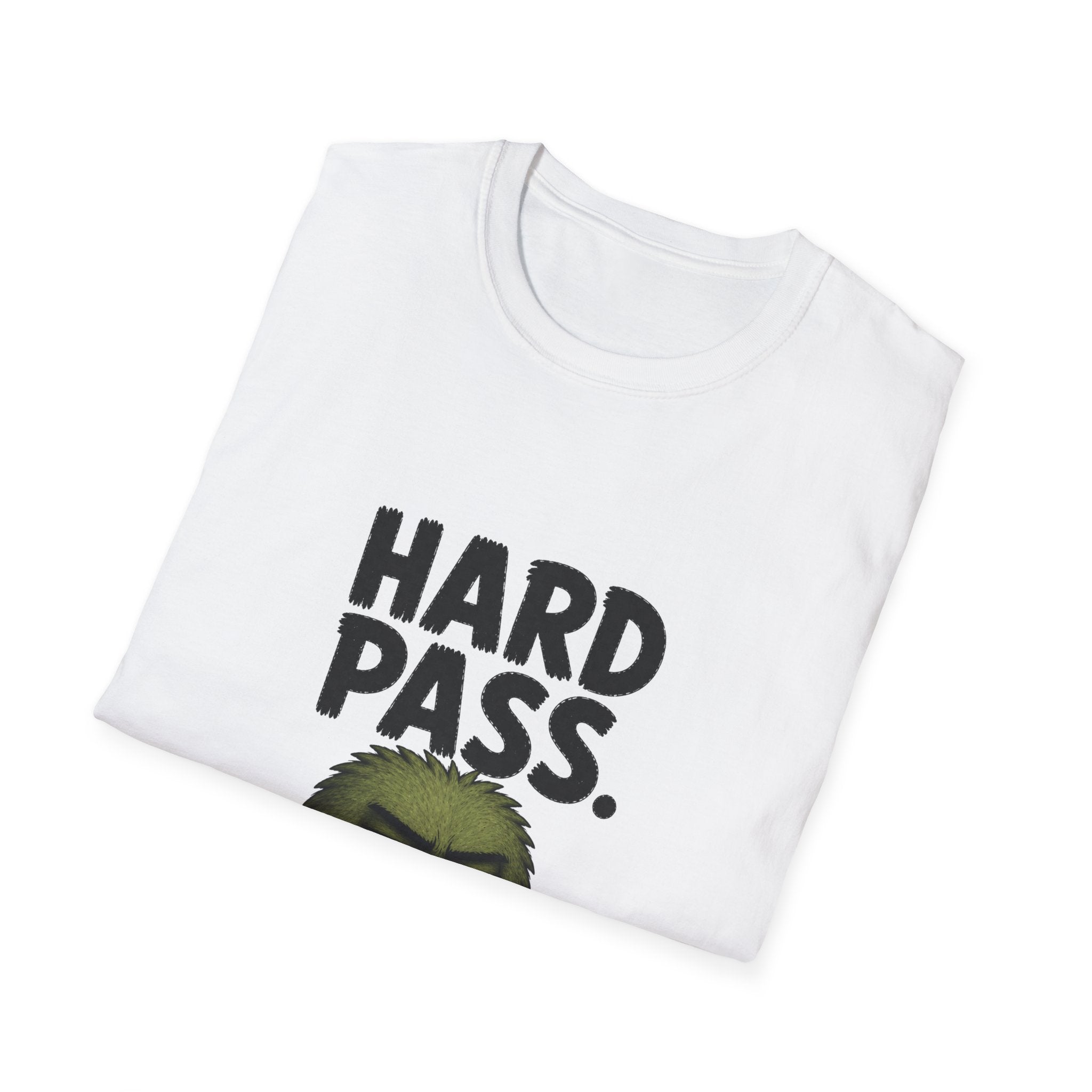 Hard Pass T-Shirt — Funny Grumpy Graphic Tee