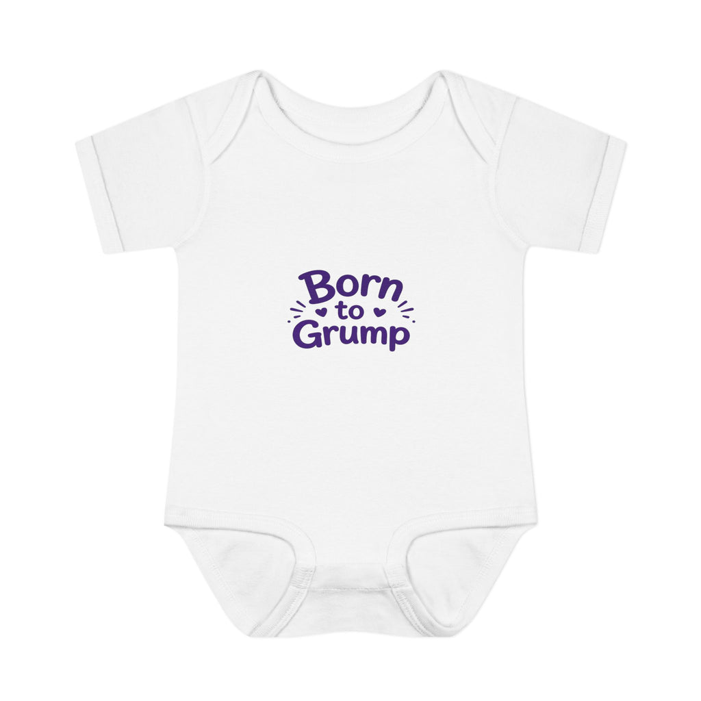 Born to Grump Infant Bodysuit - Funny Baby Onesie