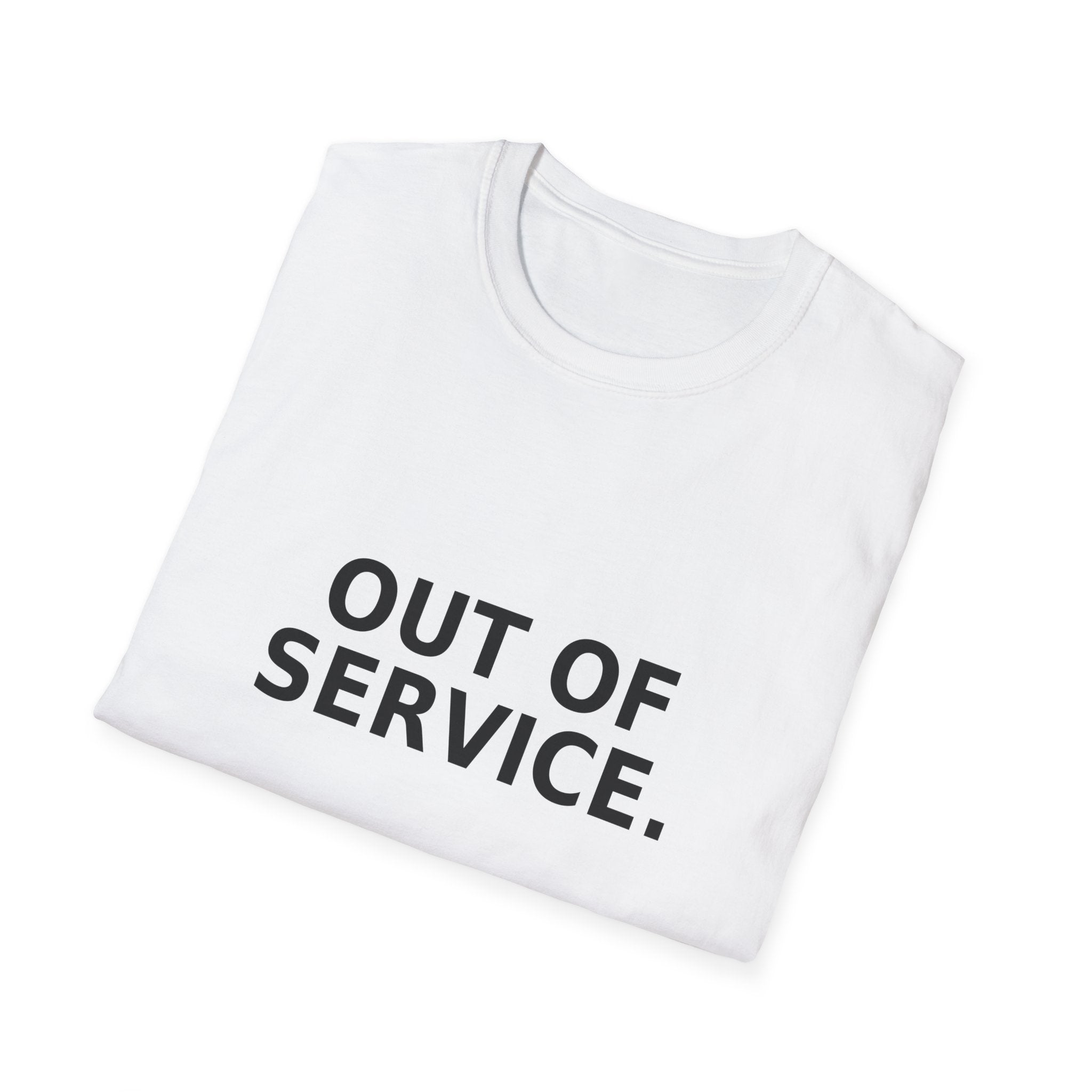 Out Of Service T-Shirt — Minimalist Graphic Tee