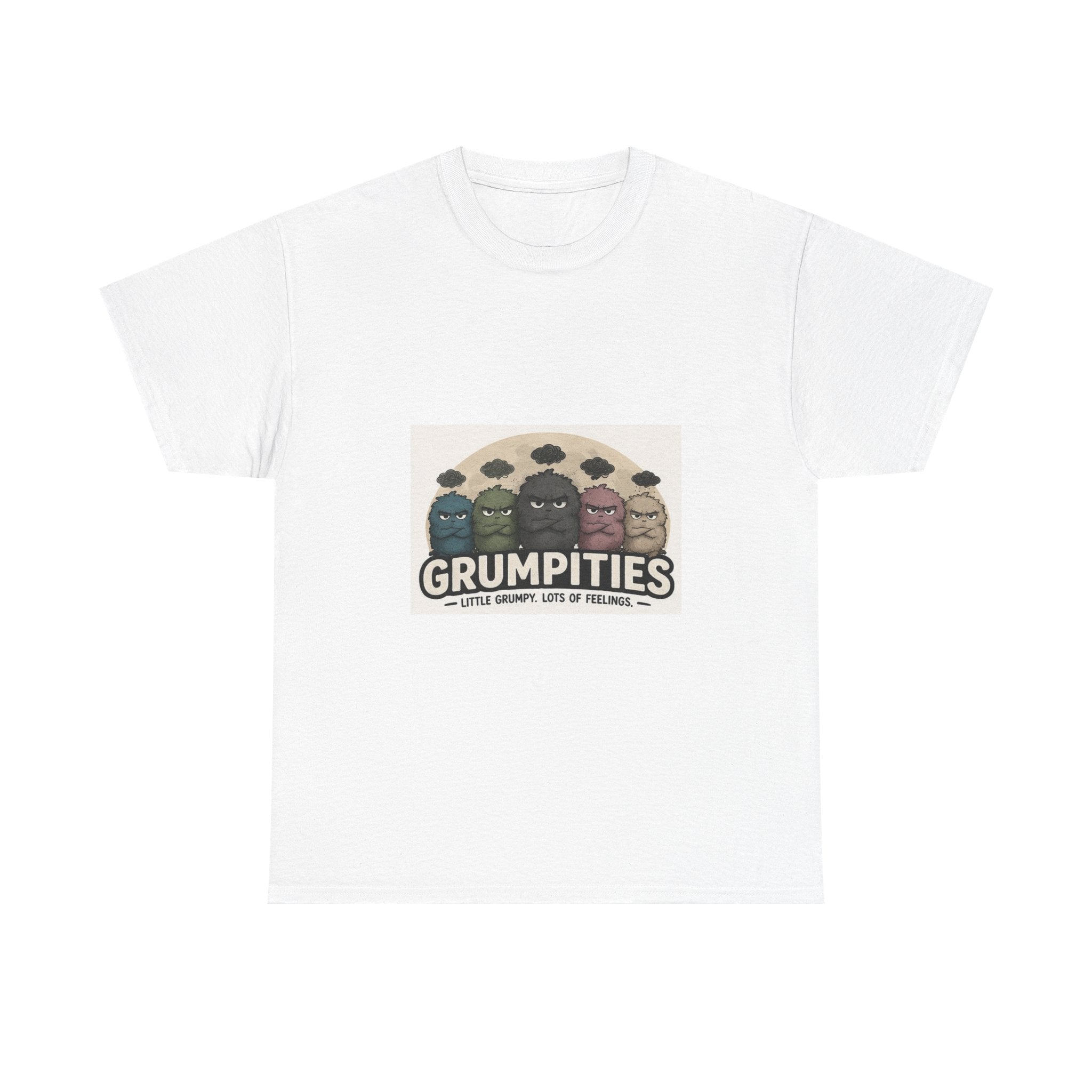 "Grumpities" Logo Style Unisex Heavy Cotton Tee