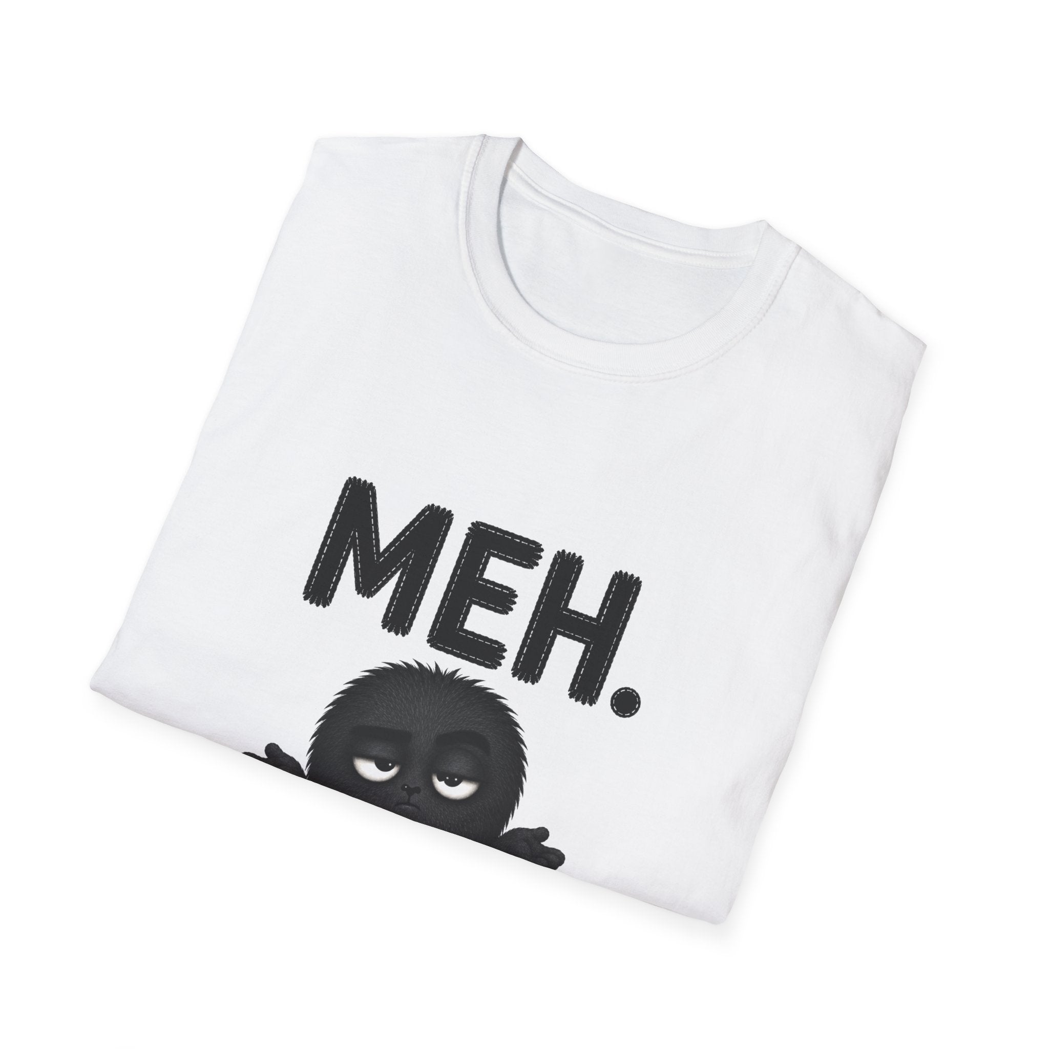 Meh Grump T-Shirt — Funny Sarcastic Graphic Tee