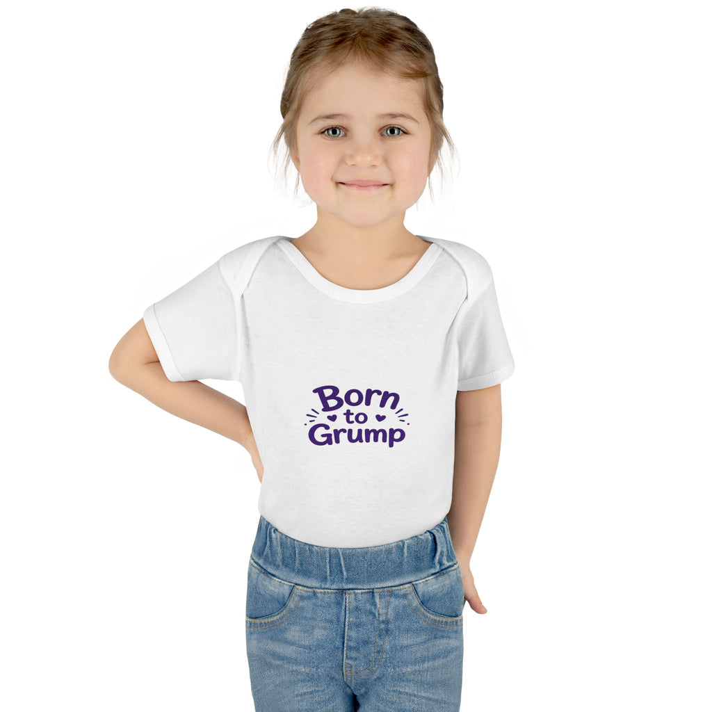 Born to Grump Infant Bodysuit - Funny Baby Onesie
