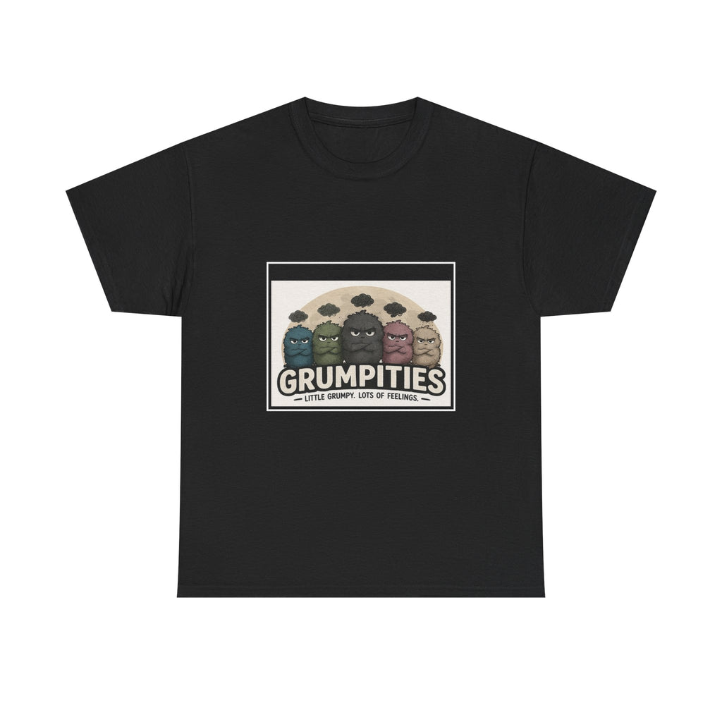 "Grumpities" Logo Style Unisex Heavy Cotton Tee