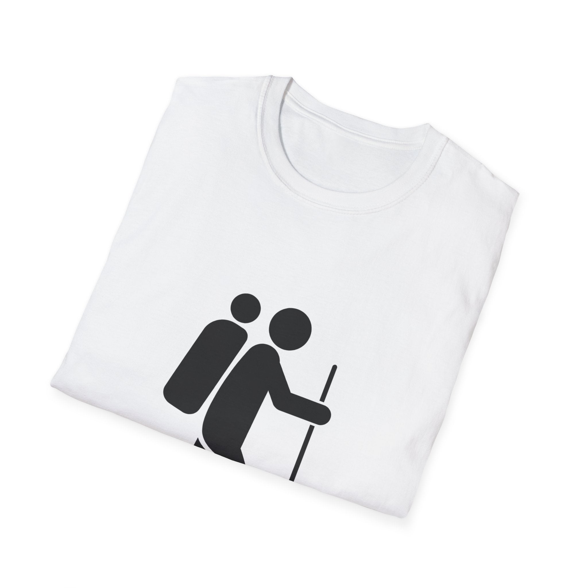 "Baby Hiking" Unisex Softstyle T-Shirt