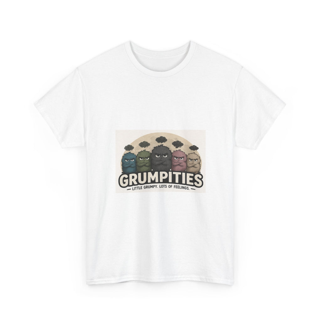 "Grumpities" Logo Style Unisex Heavy Cotton Tee
