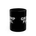 Grump Fuel Coffee Mug – Funny Black Ceramic Mug for Grumpy Morning Drinkers
