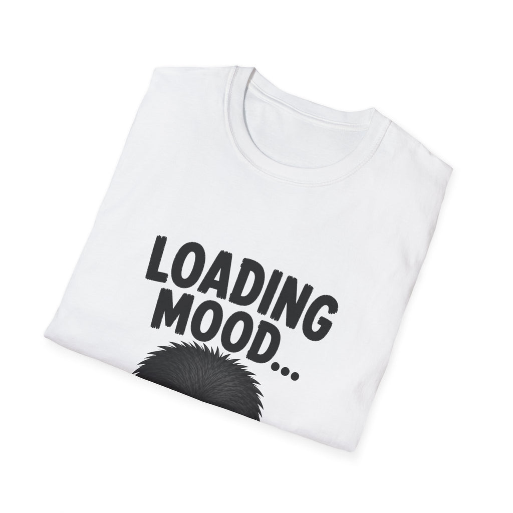 Loading Mood T-Shirt – Funny Grumpy Graphic Tee (45% Progress)