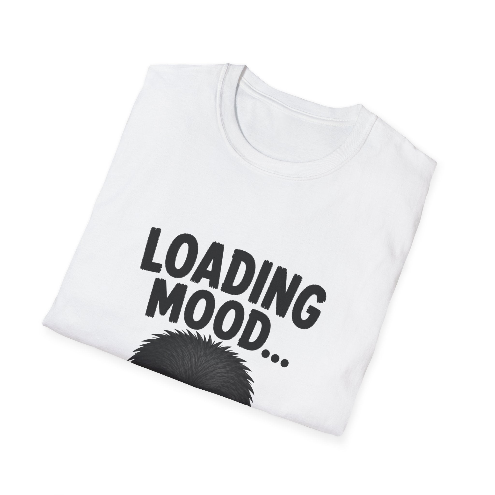 Loading Mood T-Shirt – Funny Grumpy Graphic Tee (45% Progress)