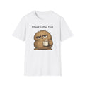 I Need Coffee First T-Shirt — Funny Grumpy Monster Coffee Tee