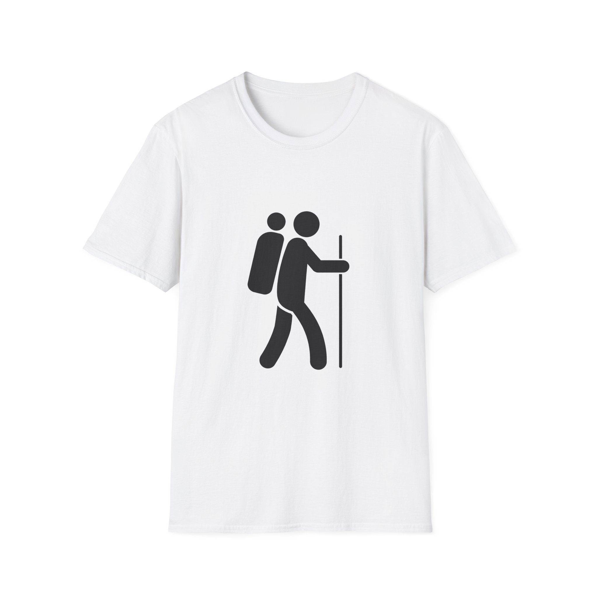 "Baby Hiking" Unisex Softstyle T-Shirt