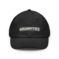Grumpities Embroidered Dad Hat — Black (Classic)