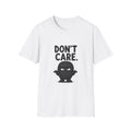 Don’t Care T-Shirt — Funny Grumpy Character Graphic Tee