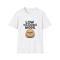 Low Tolerance Mode T-Shirt — Funny Grump Graphic Tee