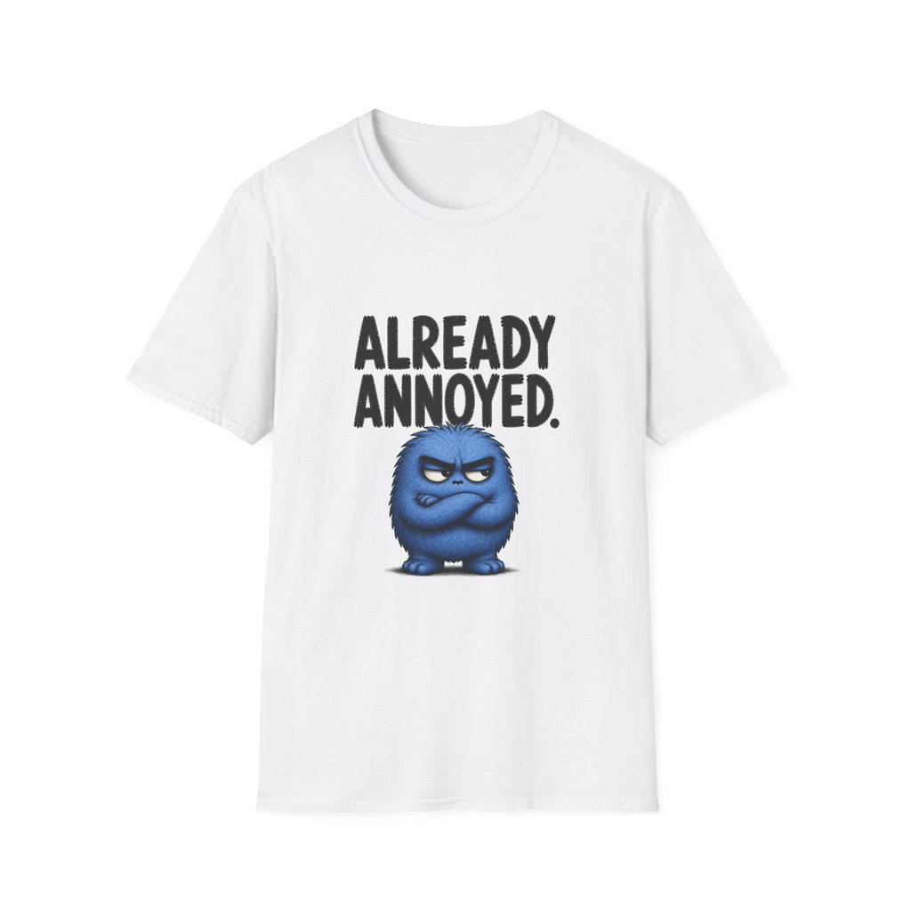 Already Annoyed Blue Grump T-Shirt