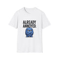Already Annoyed Blue Grump T-Shirt