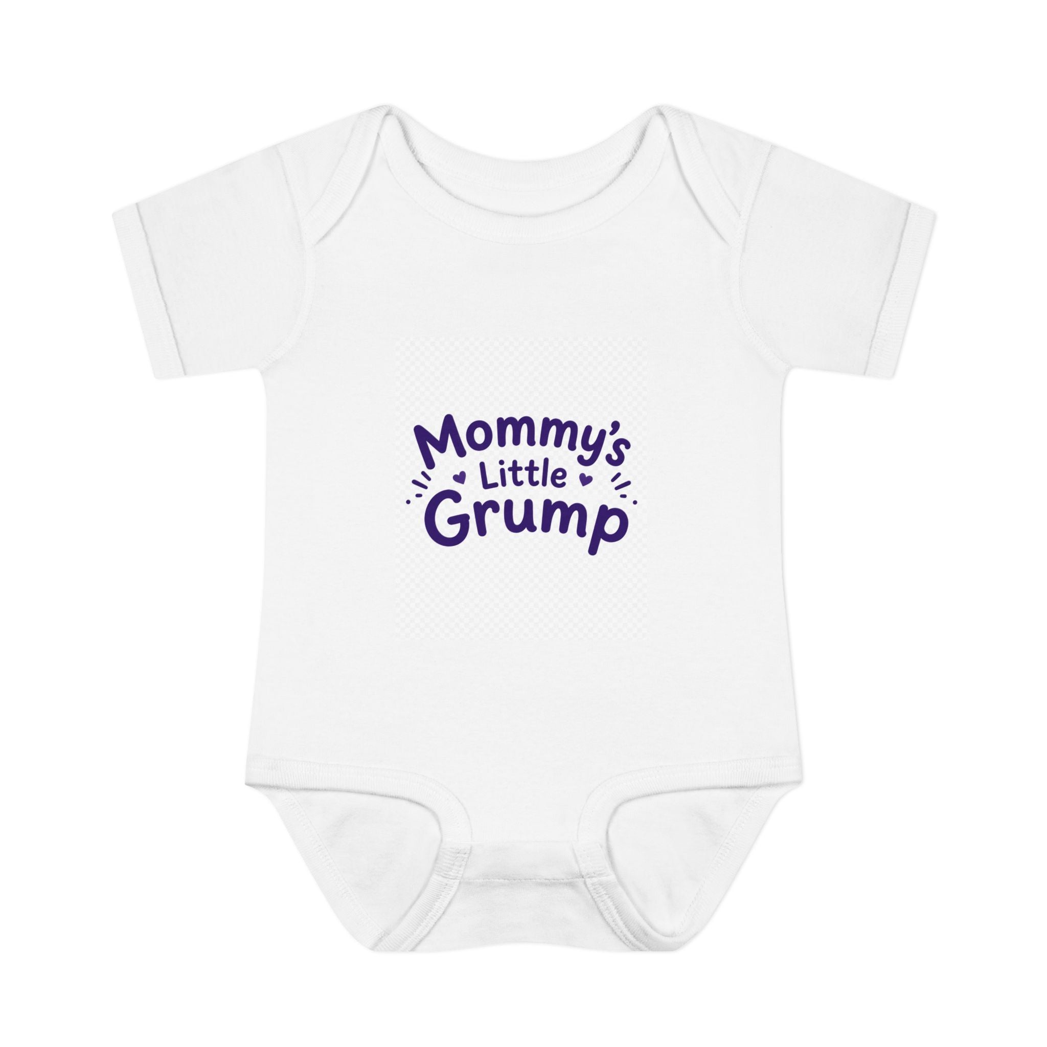 Infant Bodysuit — "Mommy's Little Grump" Baby Onesie (Funny Newborn Gift)