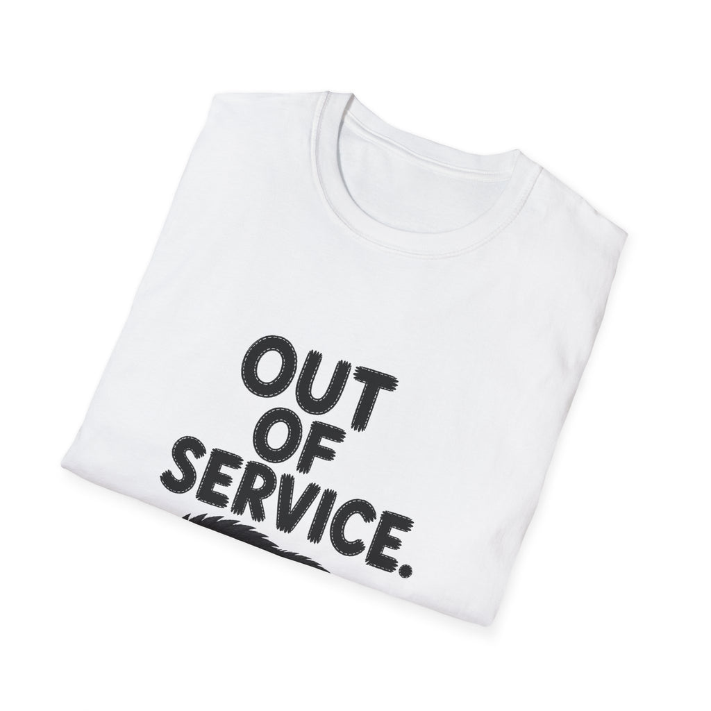 T-Shirt — “Out of Service” Sleepy Grump Graphic Tee