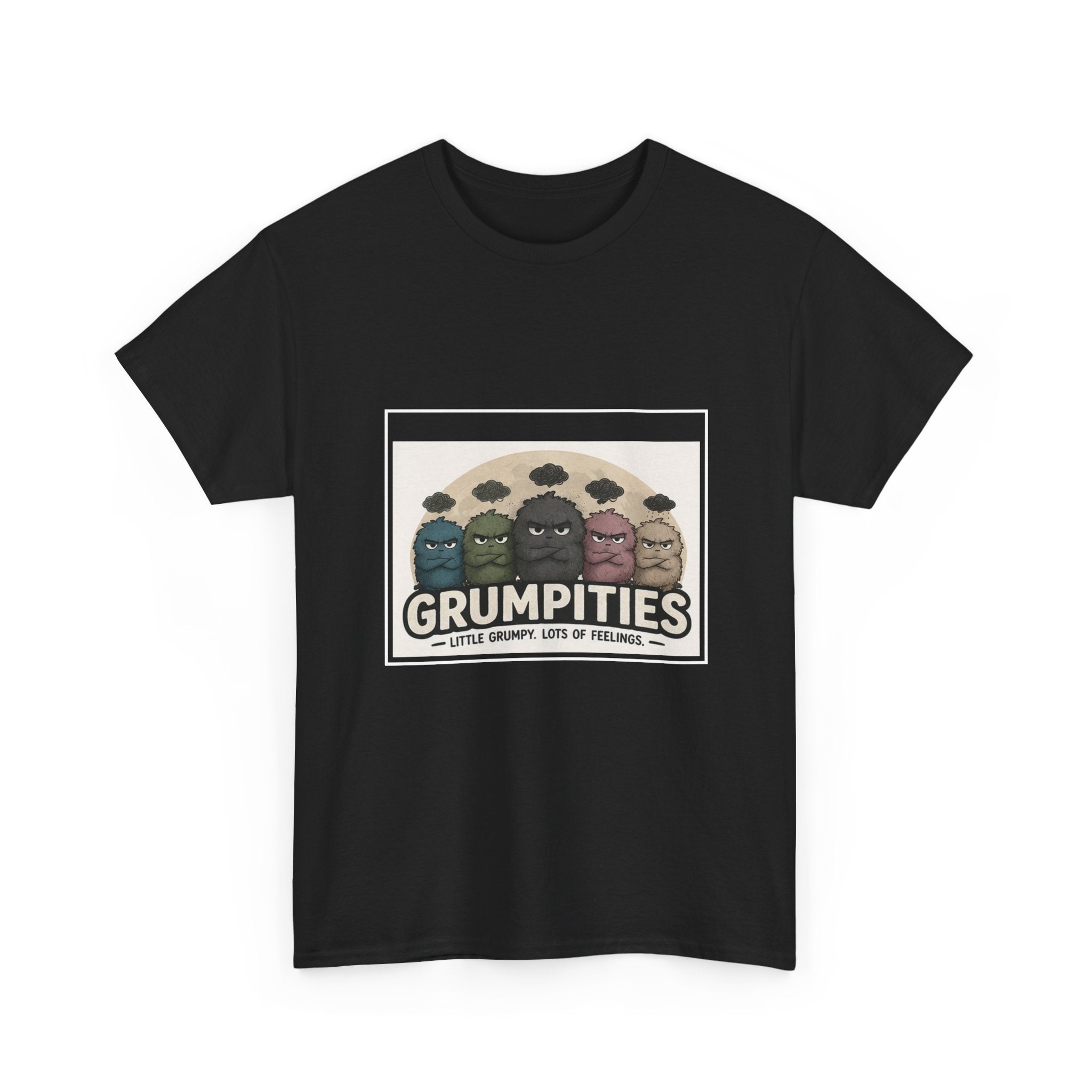 "Grumpities" Logo Style Unisex Heavy Cotton Tee